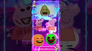 Peppa Pig 🆚 Annoying Orange  Coffin Dance Tiles Hop shorts annoyingorange peppapig tileshop [upl. by Linzy]