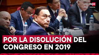 Martín Vizcarra se presenta ante el Congreso para responder por disolución del Parlamento en 2019 [upl. by Trixi838]