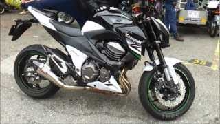 2013 Kawasaki Z800 Yoshimura R55 Exhaust [upl. by Barger]