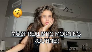 MOST REALSTIC MORNING ROUTINE VLOG [upl. by Avad569]