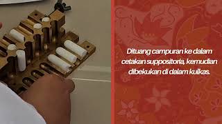 Sediaan SuppositoriaKelompok 8A1 [upl. by Ing]