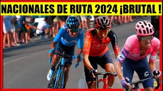 NAIRO Quintana BRUTAL BATALLA NACIONALES de RUTA COLOMBIA 2024 [upl. by Kile]