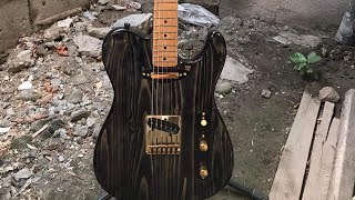 Pinecaster guitar build part 2 [upl. by Doe]