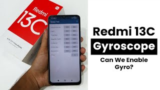 Does Redmi 13C Have Gyro Can We Enable Gyro in Redmi 13C [upl. by Ellynad365]