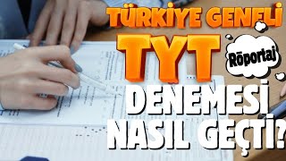 Türkiye Geneli TYT Deneme Sınavı Nasıl Geçti  ÖĞRENCİLERE SORDUK 🌟 [upl. by Enak]