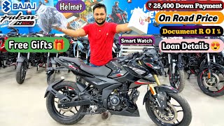 2025 Bajaj Pulsar N160 Black  Free Gifts🎁 Down Payment amp PM EMI Cost✔️ Document  Loan Detailed [upl. by Aphra]