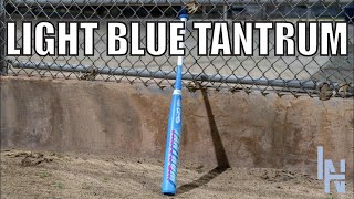 2024 EASTON TANTRUM BABY BLUE 2PC  USSSA240 Slowpitch Softball Bat Review [upl. by Ilocin]