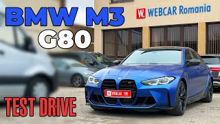 BMW M3 Competition  G80  Test Drive [upl. by Priscella140]