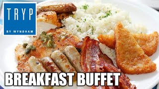 TRYP BY WYNDHAM MALL OF ASIA MANILA  Breakfast Buffet at Milagritos Restaurant [upl. by Iak]