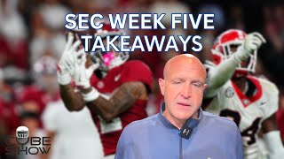 Week 5 Review Alabama becomes harder to defend why Texas is improving amp what got Auburn beat [upl. by Jankey]