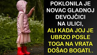 POKLONILA JE NOVAC GLADNOJ DEVOJČICI NA ULICI ALI KADA JOJ JE UBRZO POSLE TOGA NA VRATA DOŠAO [upl. by Schwinn427]