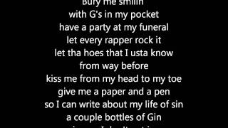 Tupac  Life Goes On Lyrics [upl. by Akemahs]