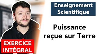 La puissance solaire  Enseignement Scientifique exercice [upl. by Giselbert]