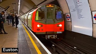 Euston  Northern line  London Underground  1995 Tube Stock [upl. by Baldwin]