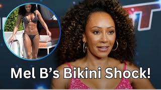 Mel B Wears Transparent Bikini In Public At Vacation Look At Photos [upl. by Faye]