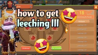 How to get Runes Leeching 3 in Bed Wars BlockmanGo [upl. by Clementine]