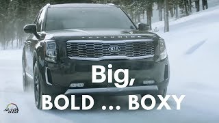 2020 Kia Telluride 1st look on the road offroad on the snow  Javier Mota [upl. by Eixid461]