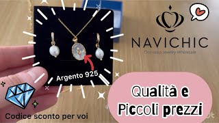 ✨💍GIOIELLI DI QUALITÀ PER TUTTI I BUDGET con Navichic✨ CODICE SCONTO PER VOI 💰👑✨ [upl. by Mastrianni414]