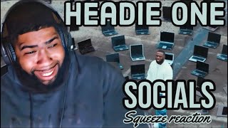 Headie One  Socials Official VideoReaction [upl. by O'Dell]