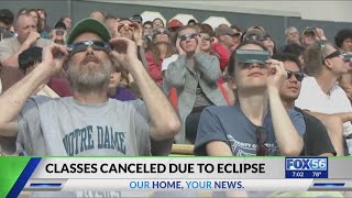 What central Kentucky schools are closed for the solar eclipse [upl. by Dalis]