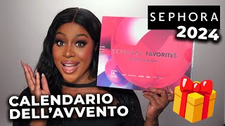 CALENDARIO DELLAVVENTO SEPHORA FAVORITES 2024 🎁 [upl. by Normy708]