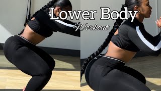 10 MIN LOWER BODY WORKOUT no jumping [upl. by Nathanil605]