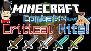 Minecraft Combat Mod CRITICAL HITS amp Sword Blocking [upl. by Aivlys]