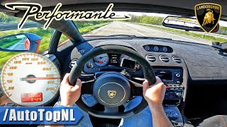 Lamborghini Gallardo Performante FAST Autobahn Run by AutoTopNL [upl. by Sadinoel]