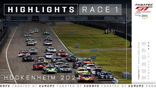 Hockenheim Race 1  Extended Highlights  Fanatec GT World Challenge Europe 2024 [upl. by Sharon308]