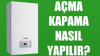 Protherm Kombi Açma Kapama Nasıl Yapılır [upl. by Giliana]