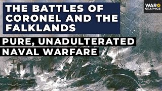 The Battles of Coronel and the Falklands Pure Unadulterated Naval Warfare [upl. by Ailehs]