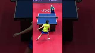 How to do a SOFT push with Short Pips  Table Tennis  Mima Ito [upl. by Marys]