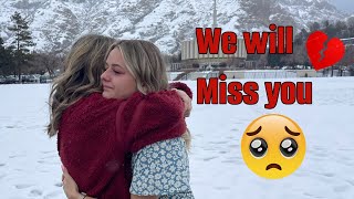 Emotional Goodbye to Kesley  The LeRoys [upl. by Audly]