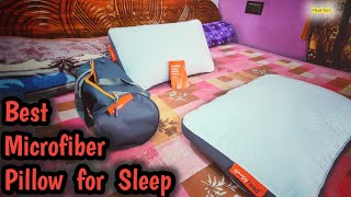 Best Sleeping Pillow Review  microfiber geometric pillow  sleepyhead  PijushTech [upl. by Nylesor]