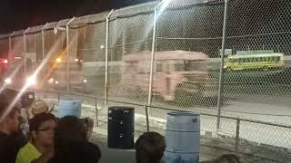 Crash o Mania Night 1 School bus Oval Race 110924 [upl. by Sabah]