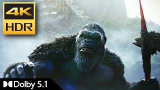 Trailer  Godzilla x Kong  4K HDR  Dolby 51 [upl. by Haywood]