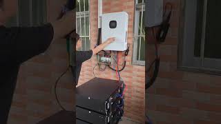 10KW solar system installation solar solarenergy [upl. by Yarb971]