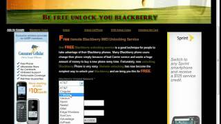 How to get free blackberry Unlock codes [upl. by Bart]