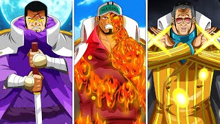 All 7 Admirals In One Piece Explained stronger than gods [upl. by Lerrej]