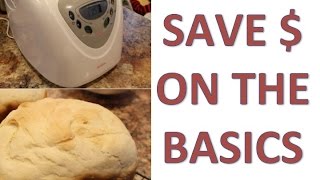 SAVE MONEY WITH A BREADMAKER  Bread machine review [upl. by Quent]