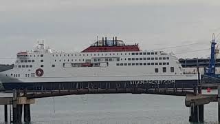 MANXMAN Isle of Mans new 85 Million Pound Ferry at Southampton [upl. by Storm]