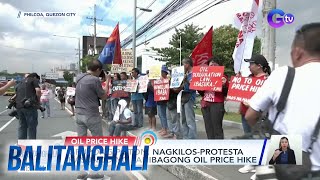 Grupong PISTON nagkilosprotesta kasunod ng panibagong oil price hike  Balitanghali [upl. by Coryden]