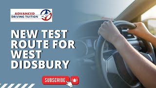 New Test Route for West Didsbury  Test Route Roundabout  Advanced Driving Tuition [upl. by Adianes295]