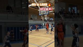 4ème victoire contre Saint Jean Bonnefonds on monte en R1 💥 basketball u13 basketpaysdegex [upl. by Ahseret]