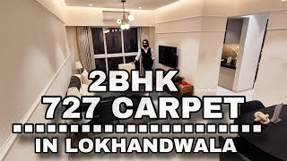 2BHK FLAT IN ANDHERI WEST  727 CARPET  FOREST VIEW  FLEXIBLE PAYMENT PLAN  property [upl. by Meagher]