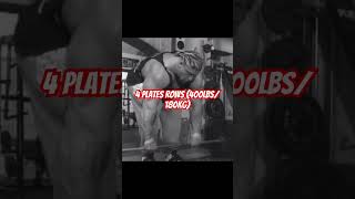 Dorian Yates  ROWS mrolympia dorianyates backworkout [upl. by Labanna]