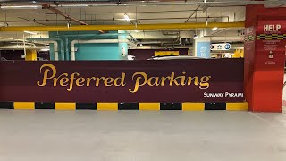 Car Park 92  Sunway Pyramid Preferred Parking B1 Red Zone Petaling Jaya Selangor Malaysia [upl. by Axia]