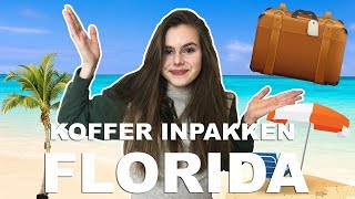 KOFFER INPAKKEN VOOR FLORIDA [upl. by Kcinomod]