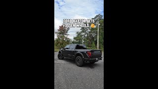 Ford Raptor Gets Vossen Wheels shorts [upl. by Rosie581]