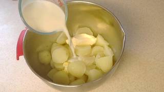 🥔Como hacer Puré de Papa Riquísimo Receta Fácil Rápida y Económica How to make Mash Potatoes [upl. by Marx]